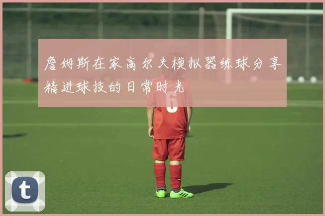 詹姆斯在家高尔夫模拟器练球分享精进球技的日常时光